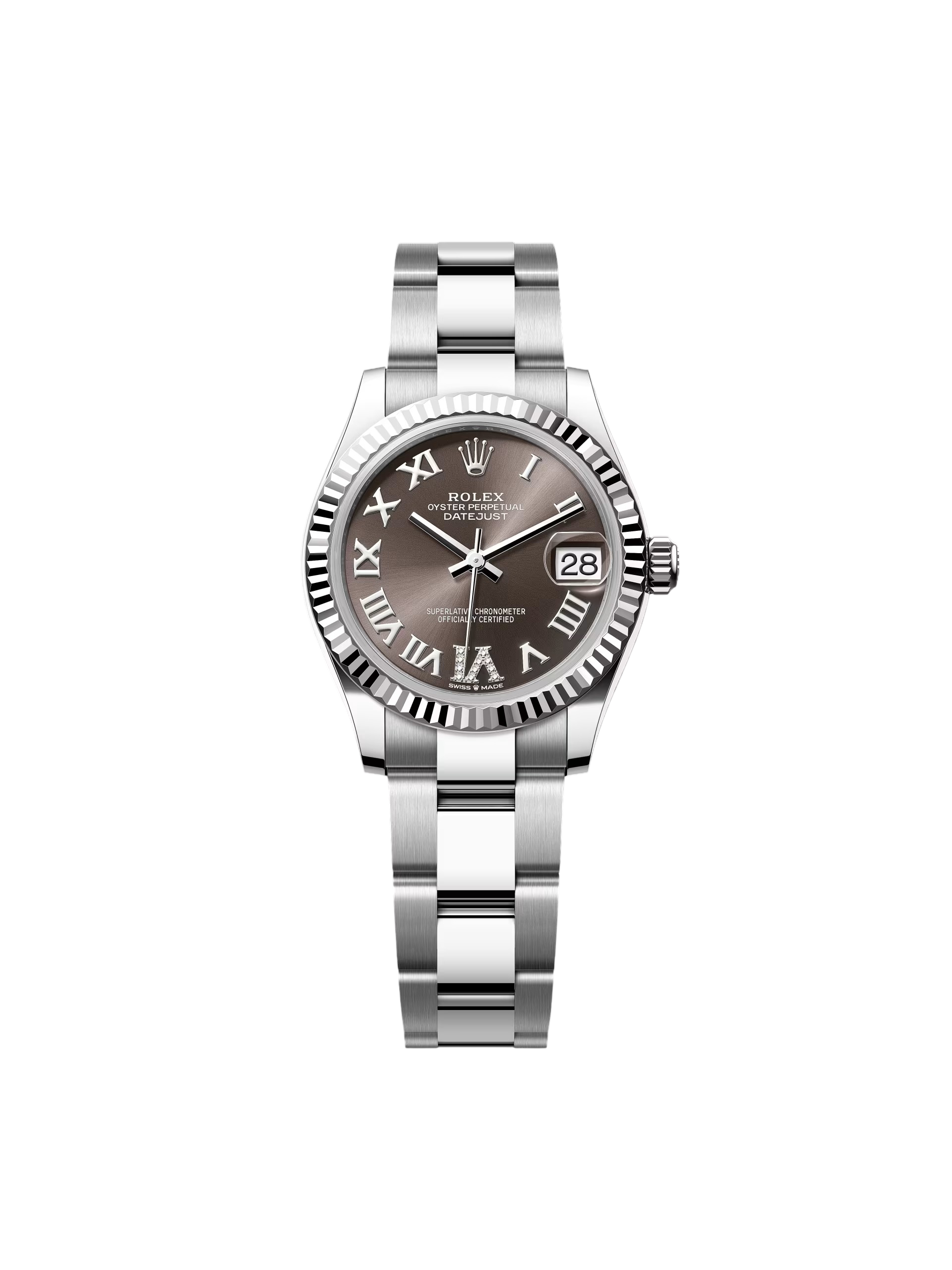 【Super Clone】RLX Datejust m278274-0027/0028 Dark Grey 31mm Dial Oyster Watch