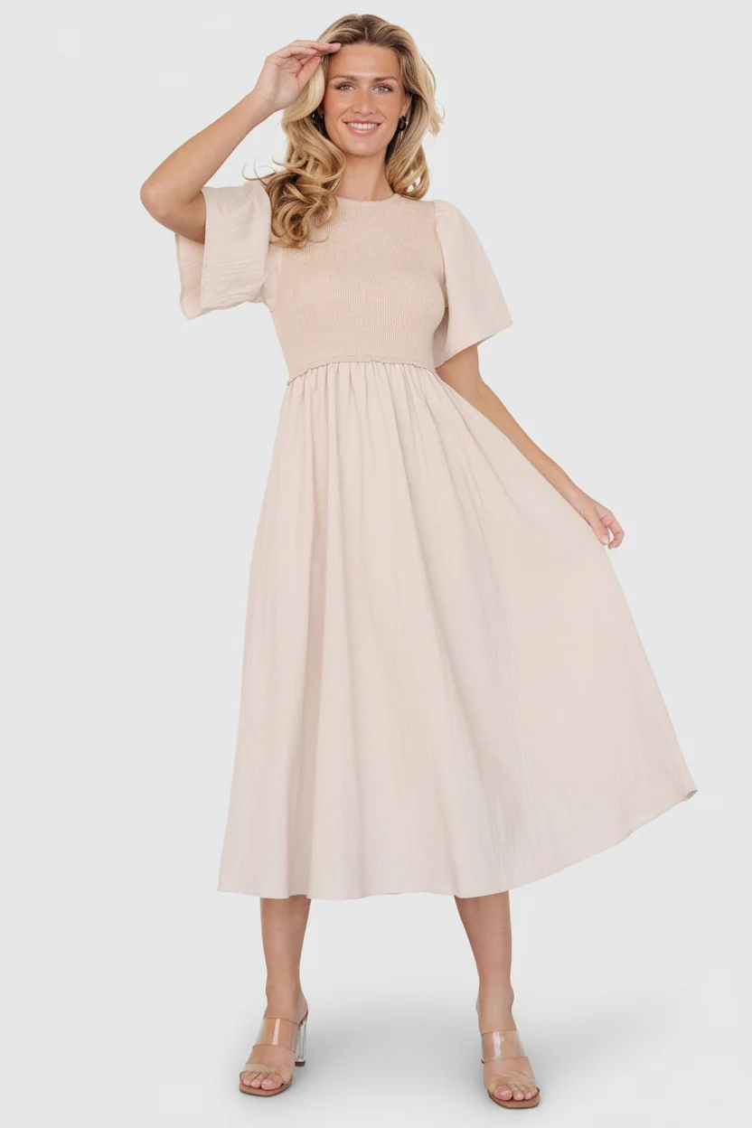 Cici Sweater Dress | Natural