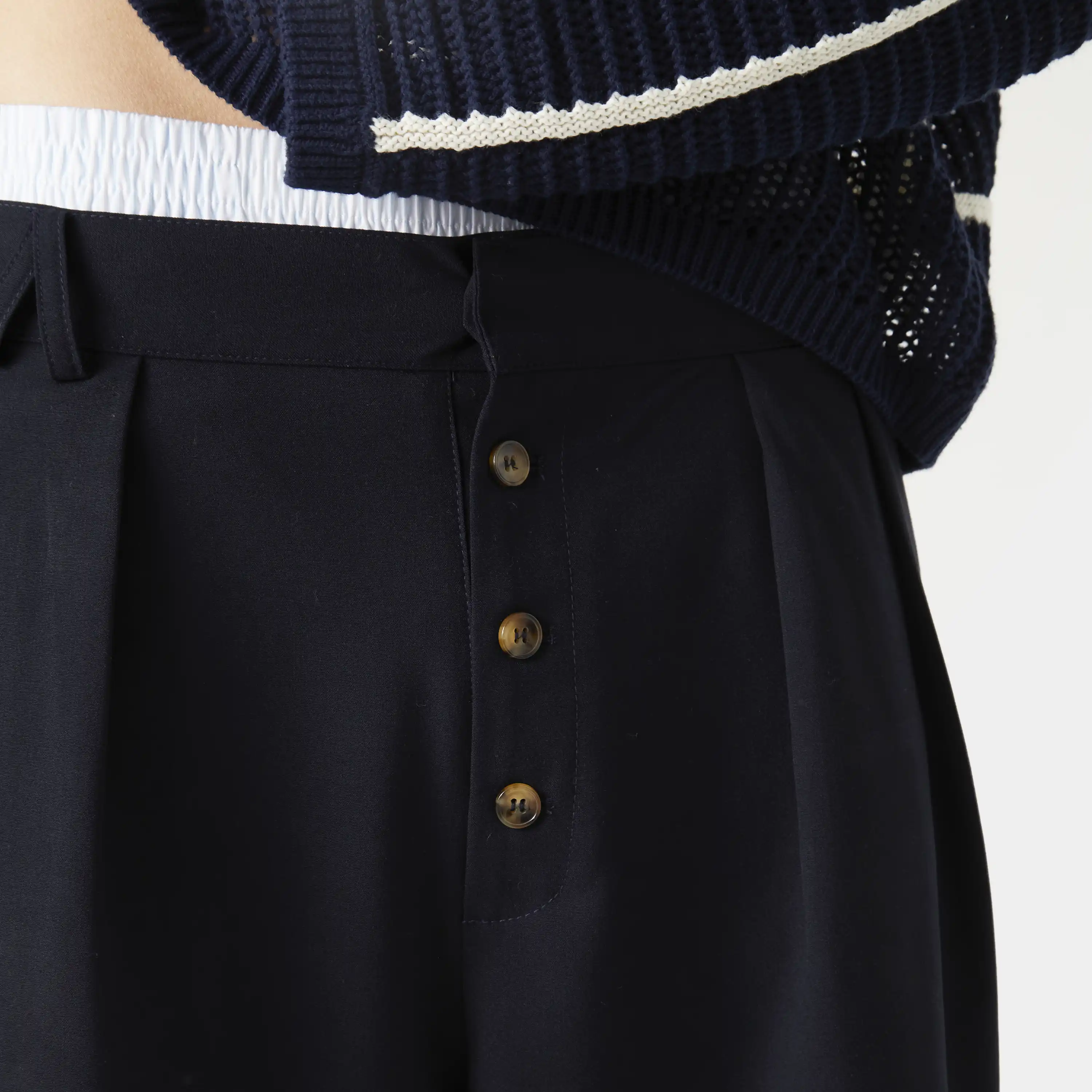 Refined Dark Navy Jorts