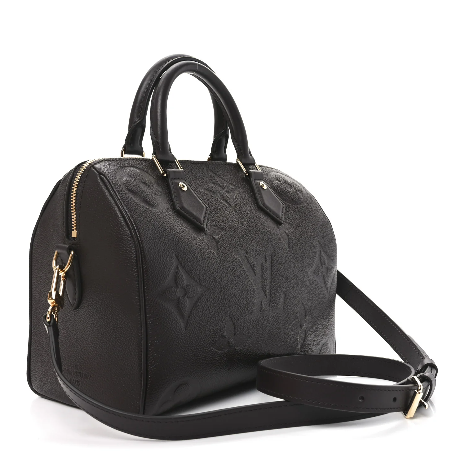 Empreinte Monogram Giant Speedy Bandouliere 25 Chocolate