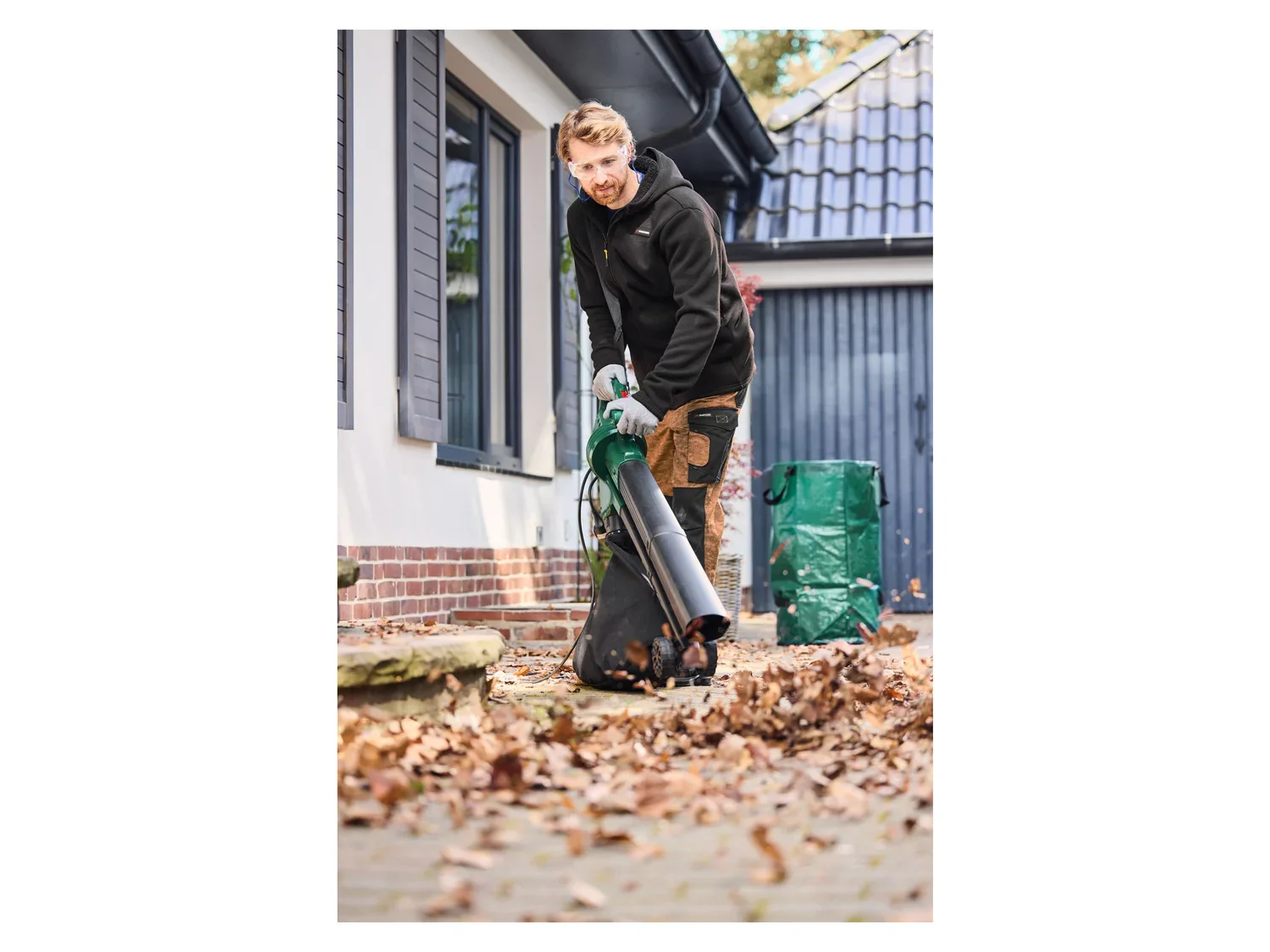 PARKSIDE Aspirateur et souffleur de feuilles lectrique 3 en 1 PLS 2600 C2, 2600 W