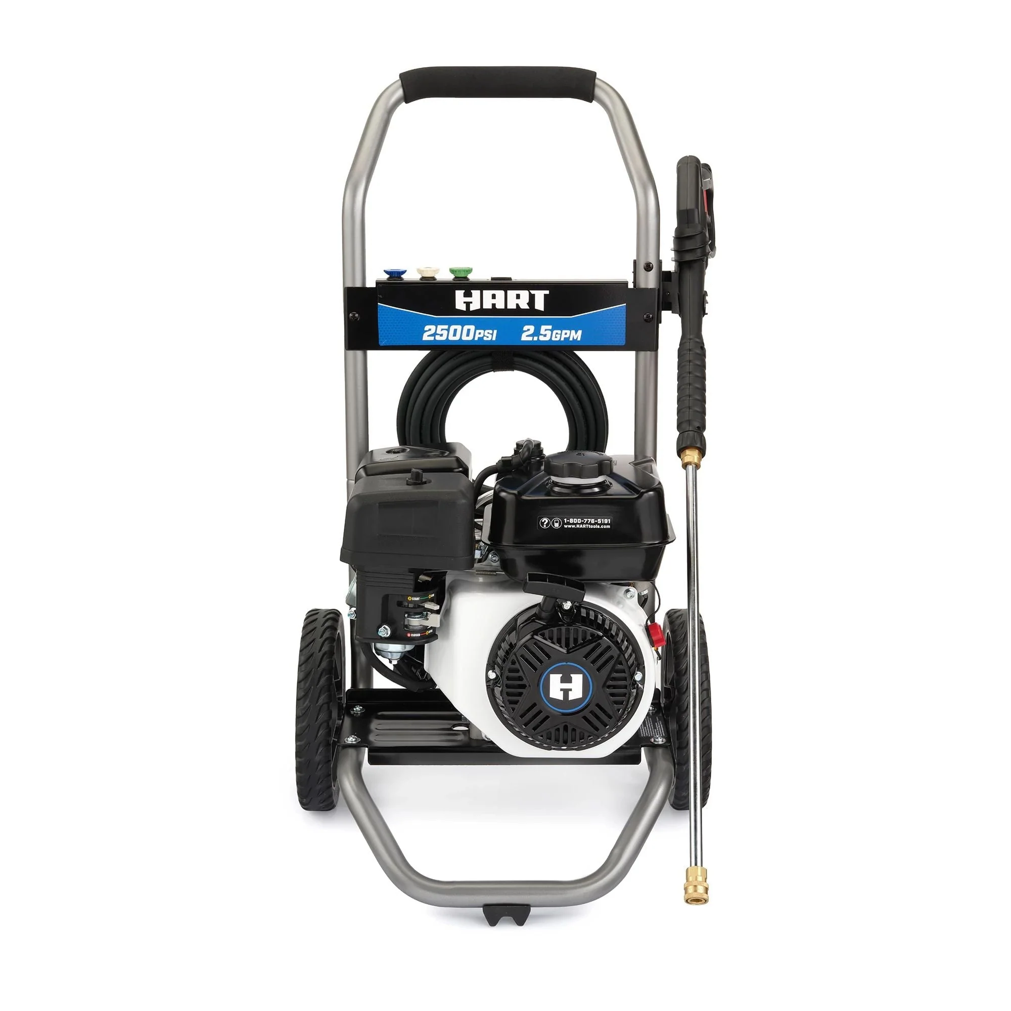 HART 2500PSI 2 5 GPM 212cc Cold Water Gas Pressure Washer Image 2
