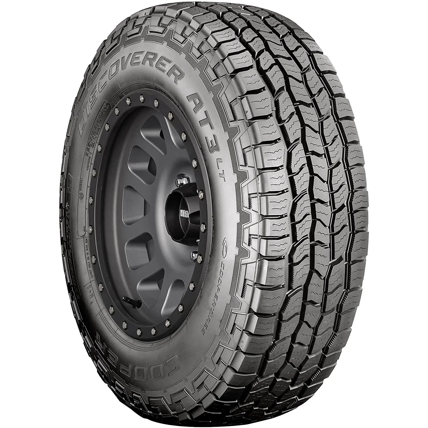 Pair of 2 (Two) Cooper Discoverer AT3 Lt Lt 235/80R17 Load E 10 Ply at A/t All Terrain Tires