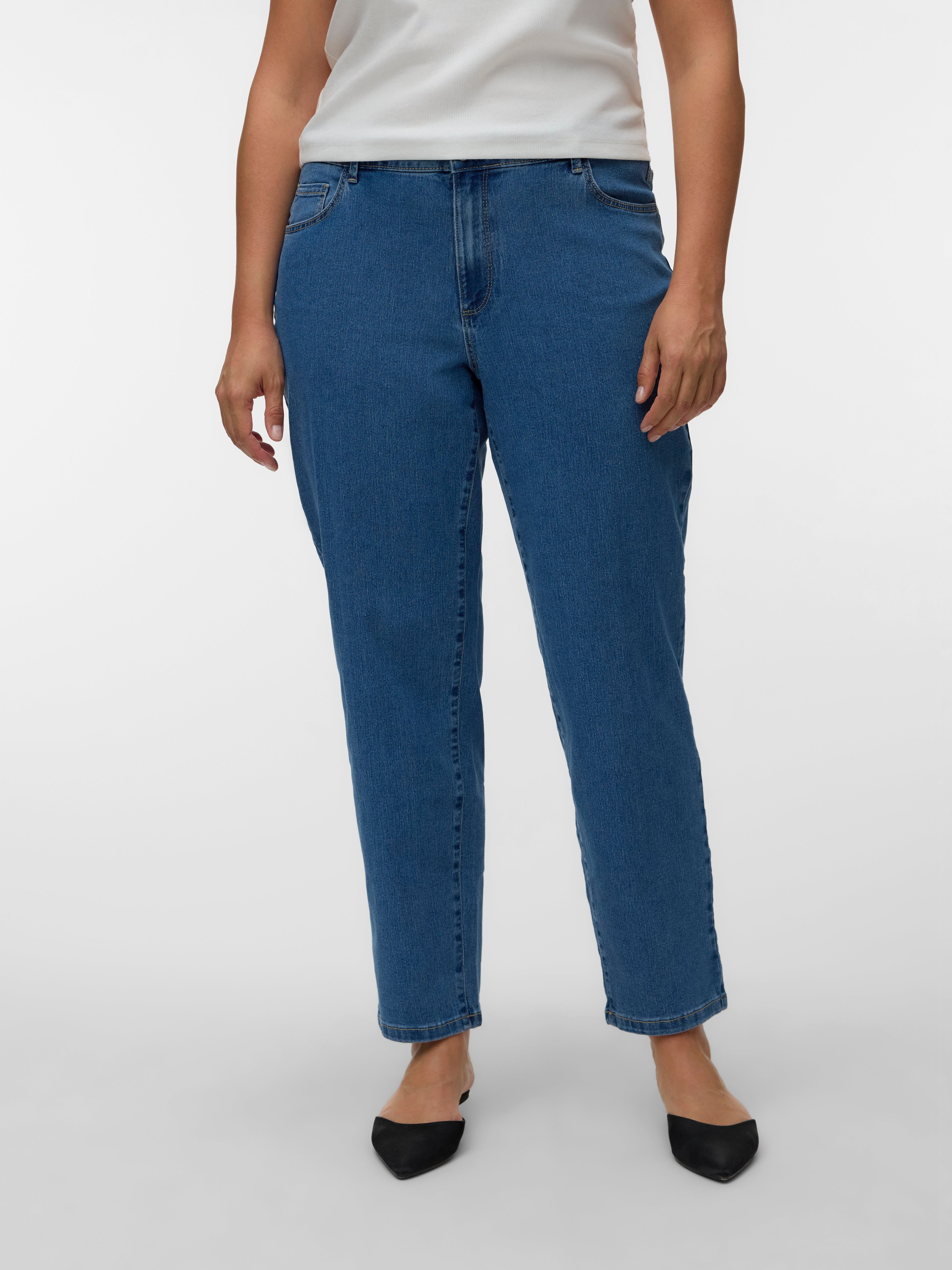 VERO MODA® VMCLUSIA High rise Mom Fit Jeans