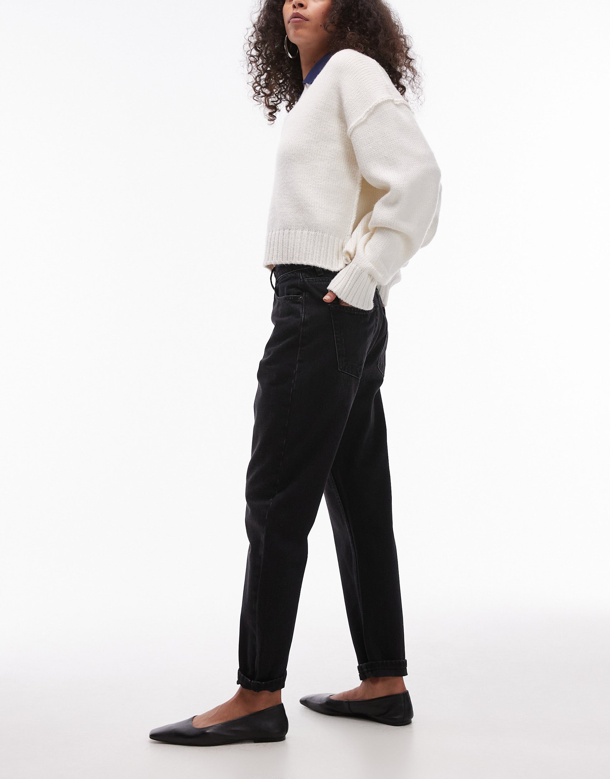 VERO MODA® TOPSHOP High waist Mom Fit Jeans