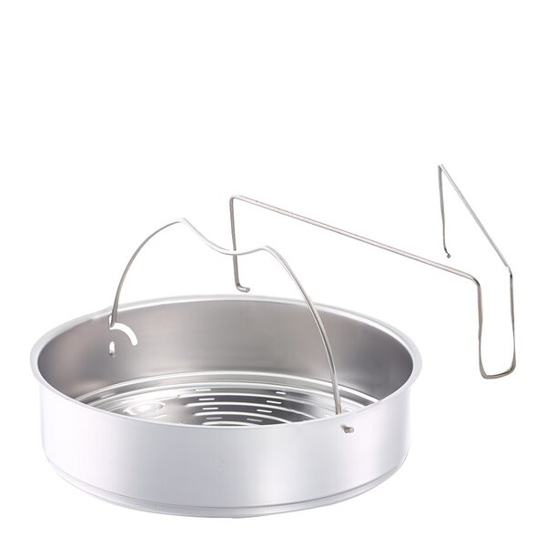 Vitavit dampkurv m/stativ til trykkoker 22 cm perforert