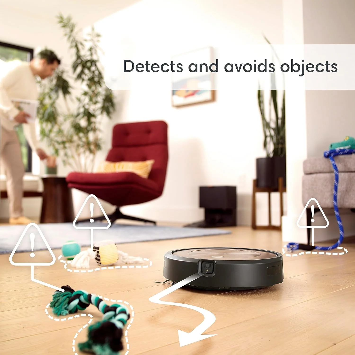 Roomba j9+ Self-Emptying Robot Vacuum with Dirt Detective Technology - Image 5
