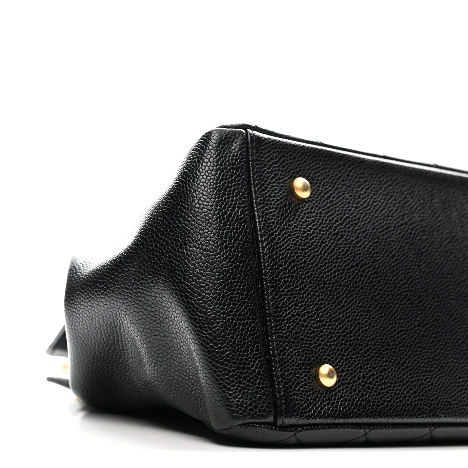 Caviar Quilted Petit Timeless Tote PTT Black