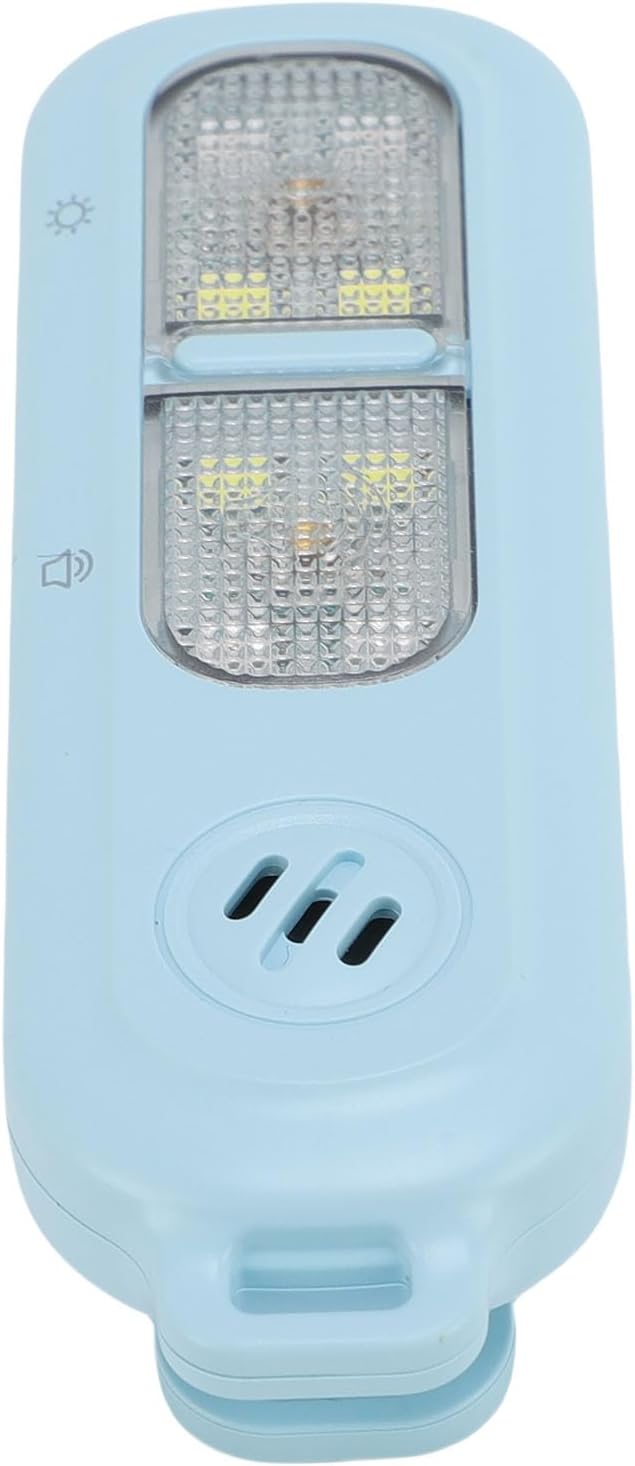 Security Alarm Keychain, 130dB Siren Keychain, 3 Color LED for Women, Ideal for Night Commute and Outdoor Safety, Personal Defense Keyring (Blue)