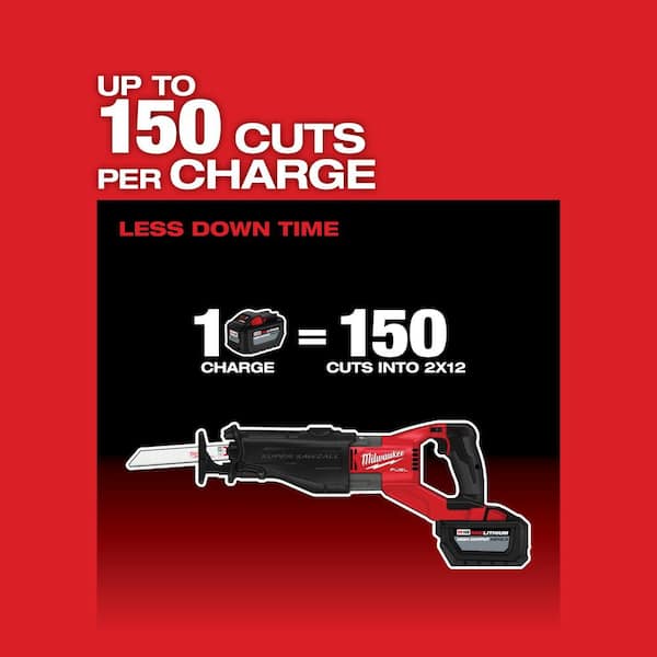 M18 FUEL 18V Lithium-Ion Brushless Cordless Super SAWZALL Orbital Reciprocating Saw (Tool-Only) - Image 6