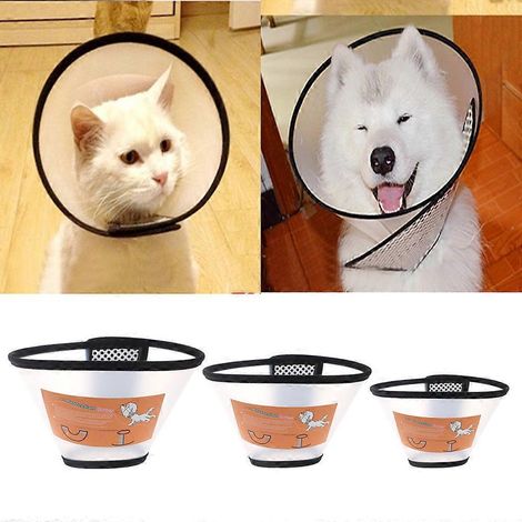 Cône étanche pour chien Elizabeth Collar, protection et cicatrisation des plaies, cône pour chat E-5- — vue 2