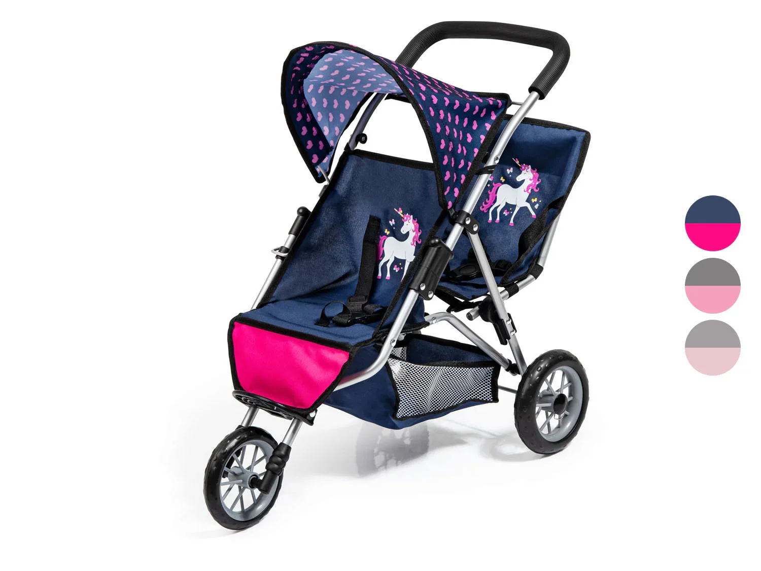 Bayer Design Poussette double pour poupes