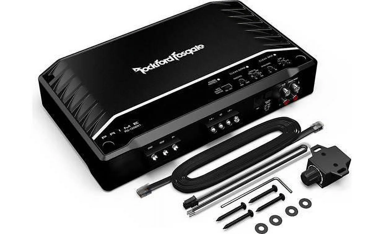 Prime 1200W Class D Monoblock Amplifier 1/2/4 ohm + Install Kit Image 2