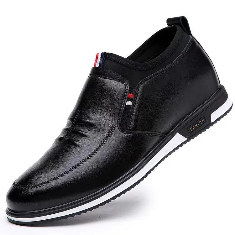 Chaussures décontractées en cuir pour hommes