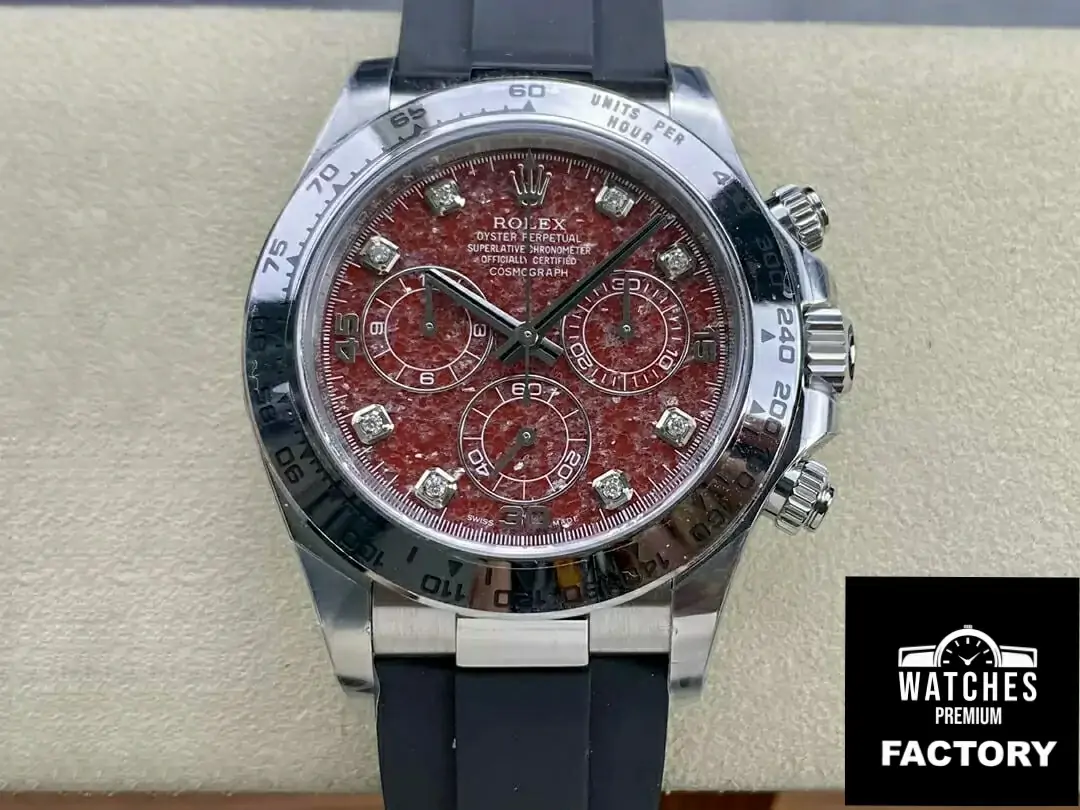 Rolex Cosmograph Daytona 116589 Clean Factory Black Strap