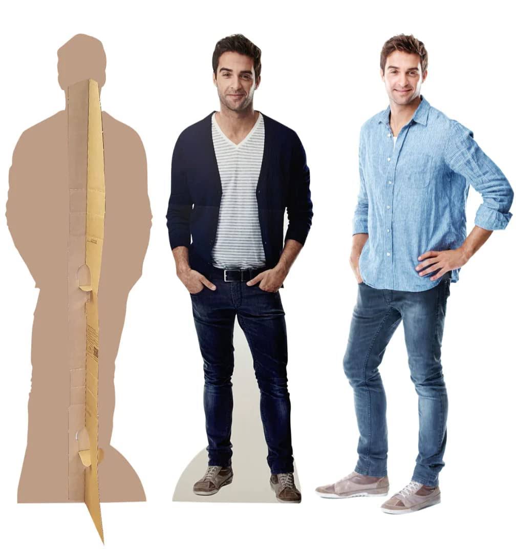 All Personalization Custom Life Size Cardboard Cutout - Personalized High Resolution Stand Up Custom Cutout Upload Your Own Photo - Perfect for