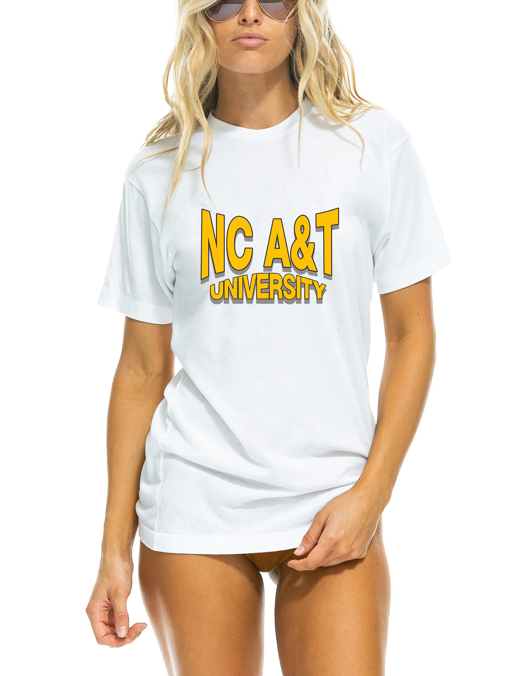 T-SHIRT DE L'UNIVERSITÉ A&T DE CAROLINE DU NORD