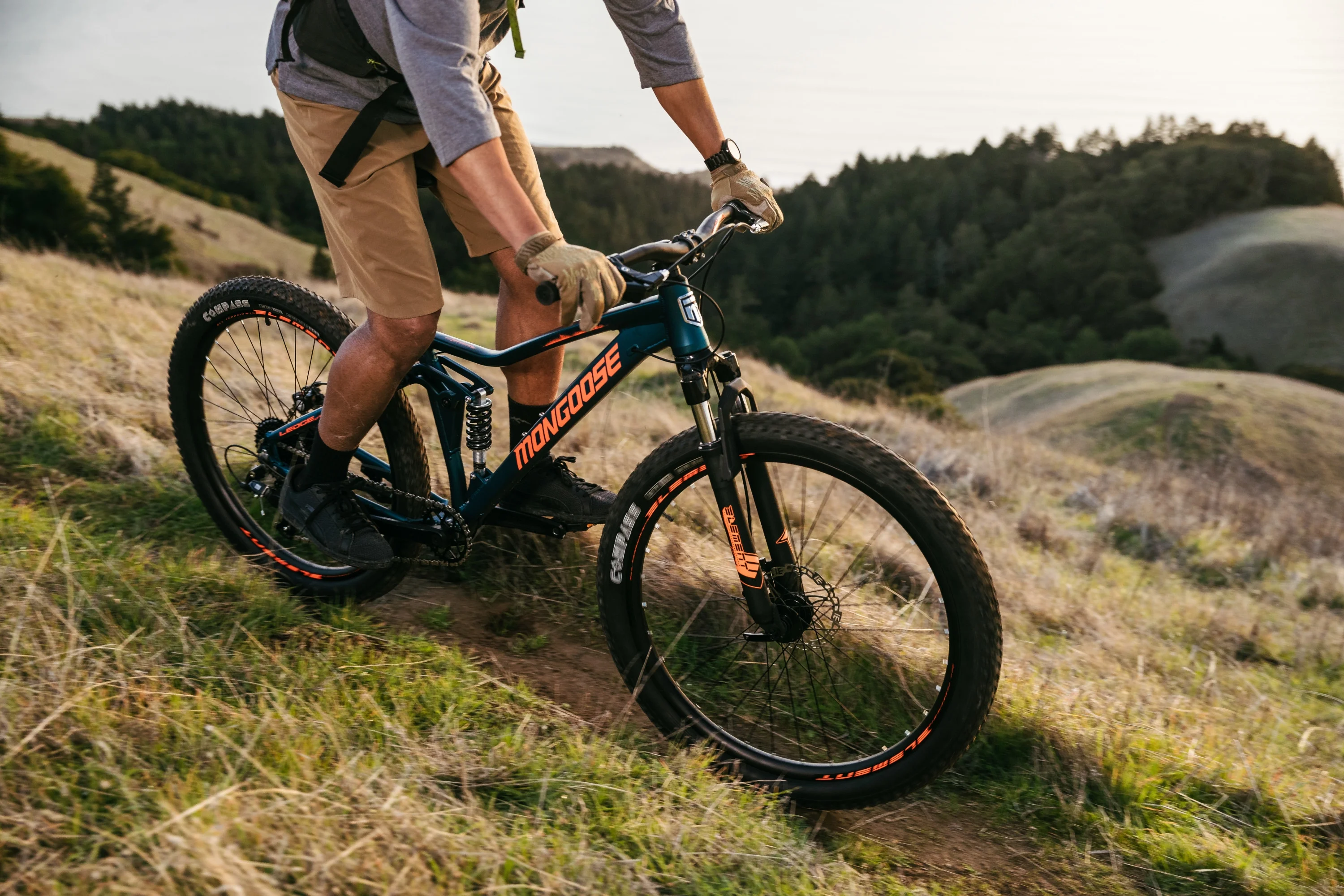 27 5" Ledge Mountain Bike, 7 Speeds, Teal Image 6