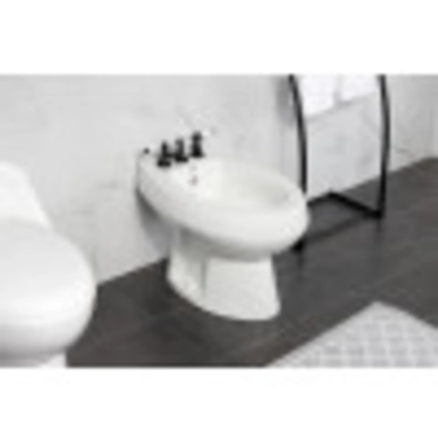 Kingston Brass KB320PL Victorian Three-Handle Bidet Faucet, Matte Black