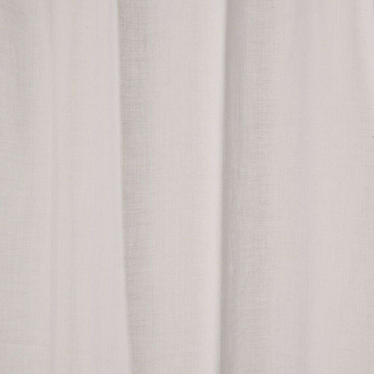 Voilage à oeillets gris clair 140x240cm