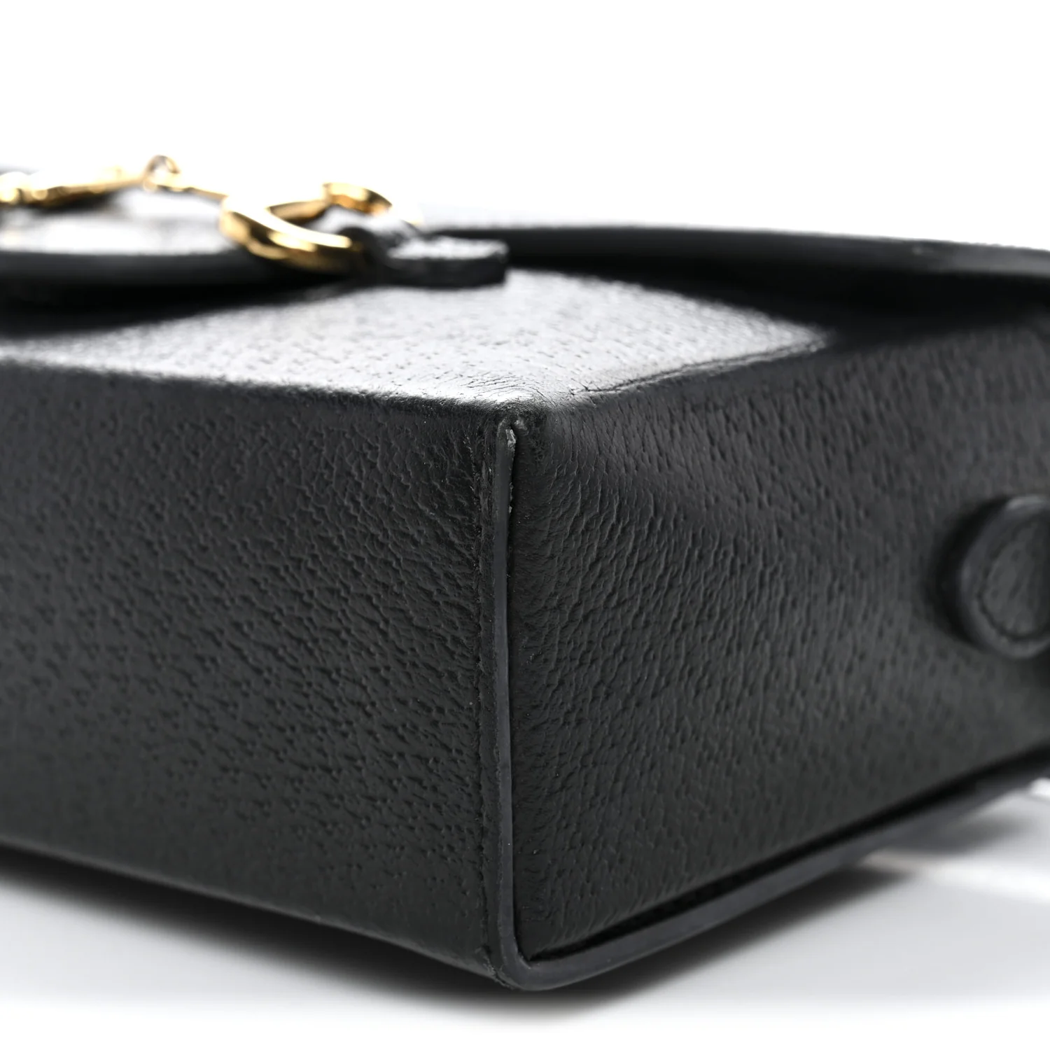 Calfskin Horsebit 1955 Shoulder Bag Black