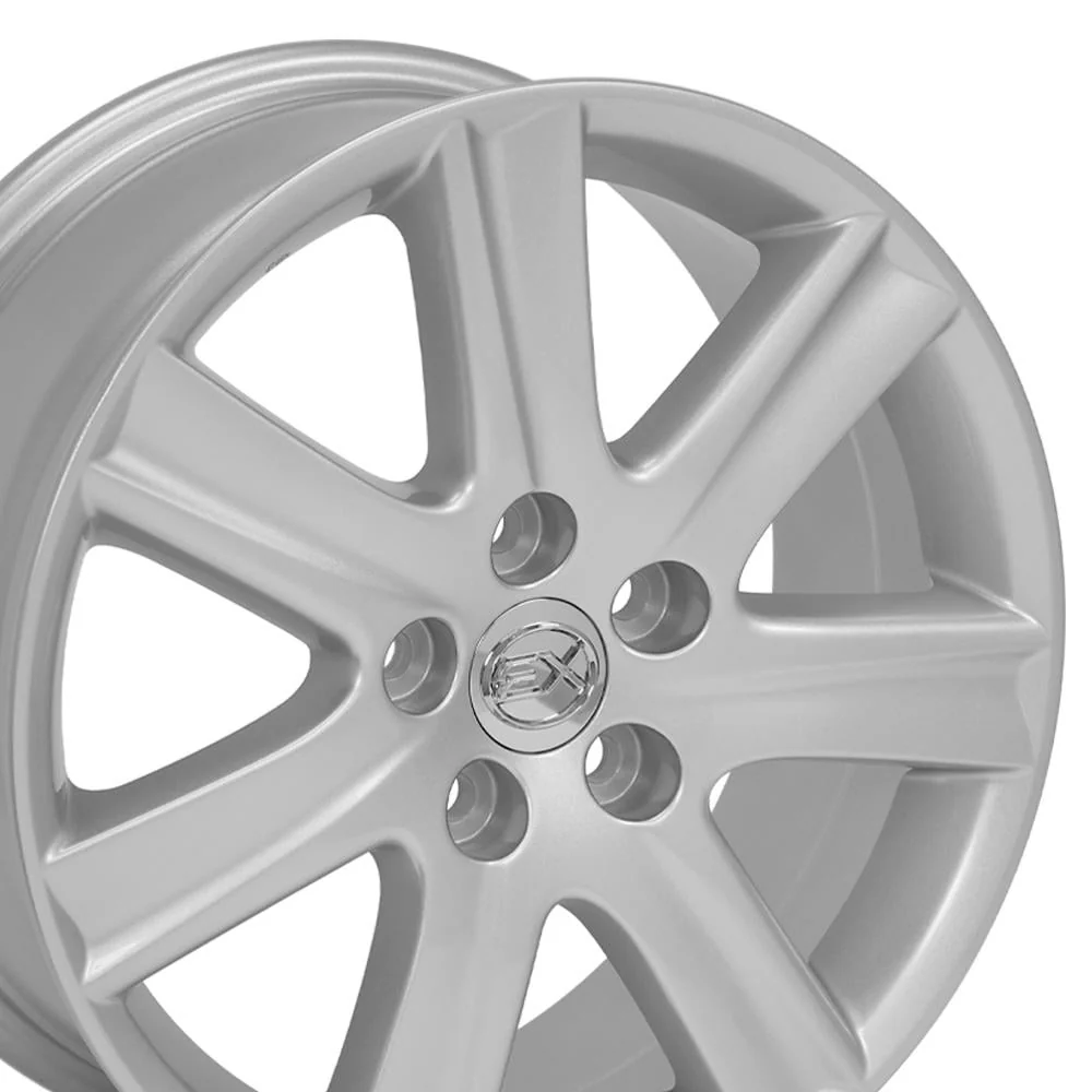 17 inch Wheel fits 04 06 Lexus ES330 Style Silver Rim Direct Fit Image 5