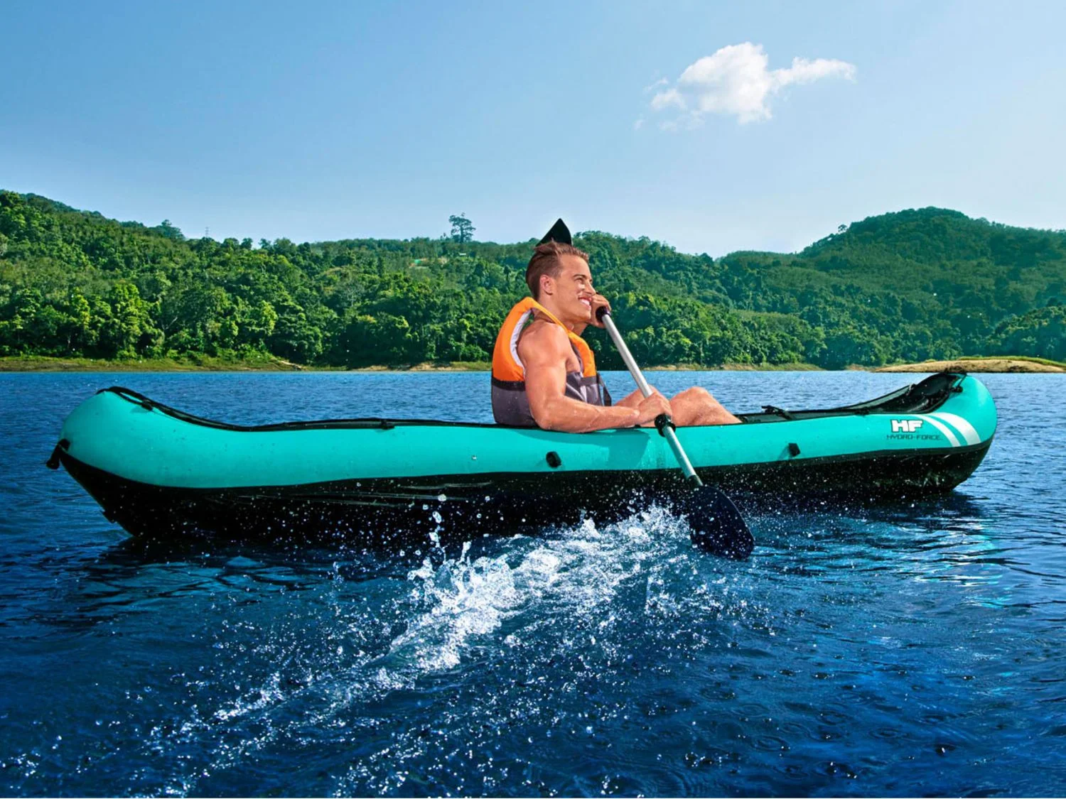Bestway Ensemble de kayak gonflable, 330 x 94 x 48 cm
