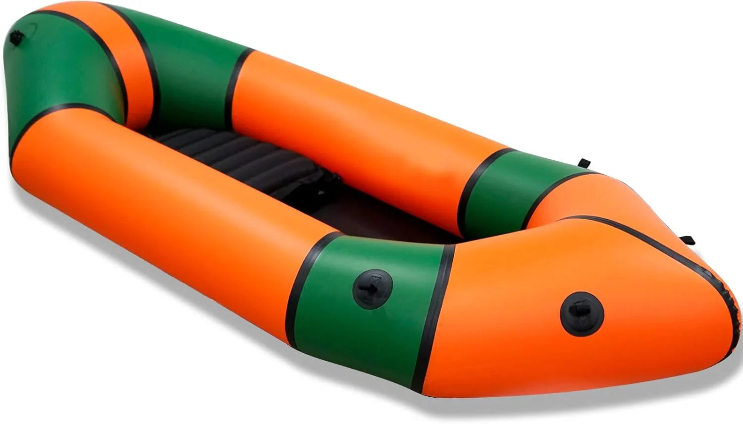 Lightweight Packrafts Tpu Inflatable Kayak for Flat Water Rafting Camping Trip Fishing Water Adventures 1 Person 2 Person Packraft 330LB 660