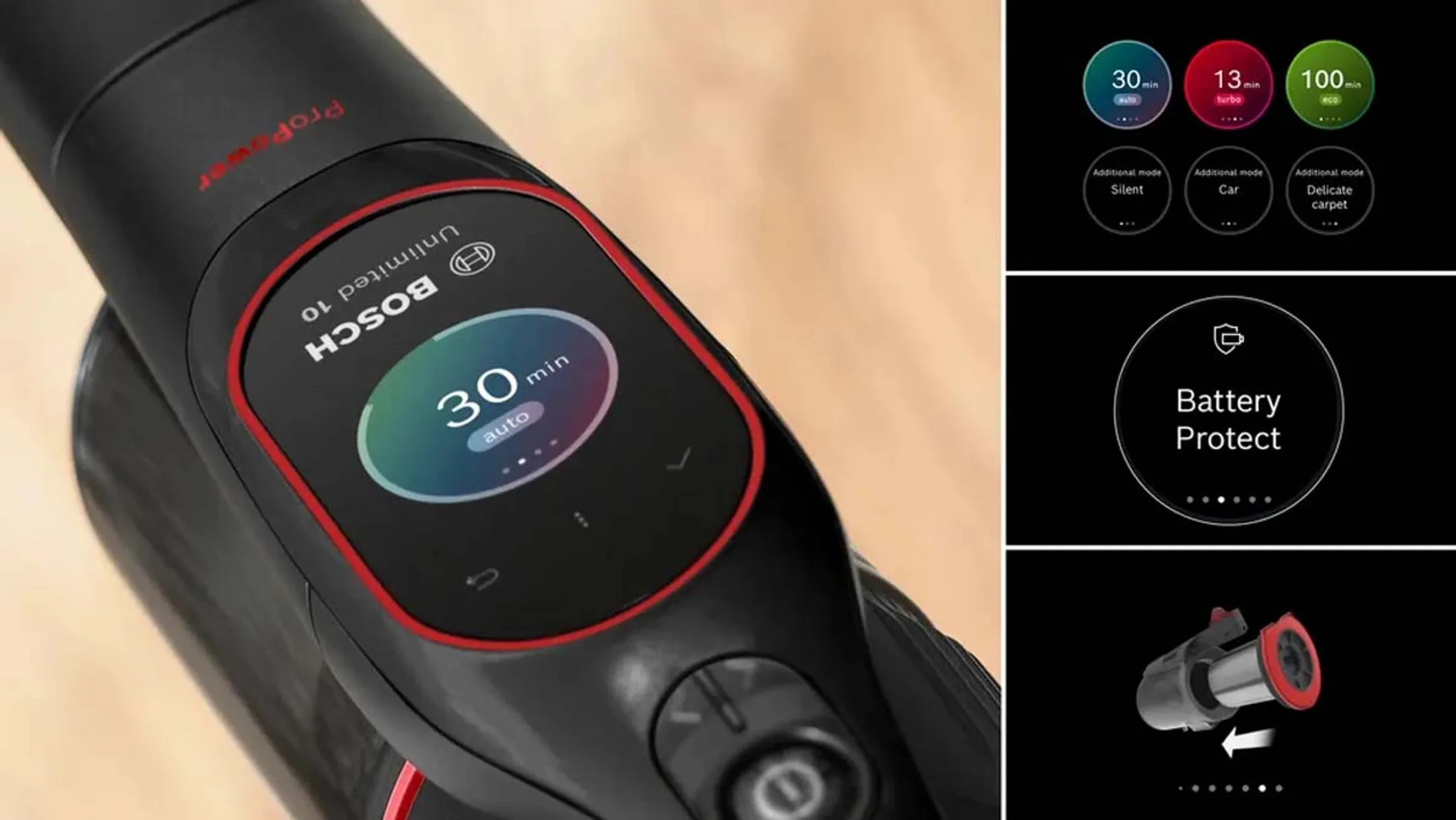 Bosch Steelstofzuiger Unlimited 10 ProPower BCS1051POW