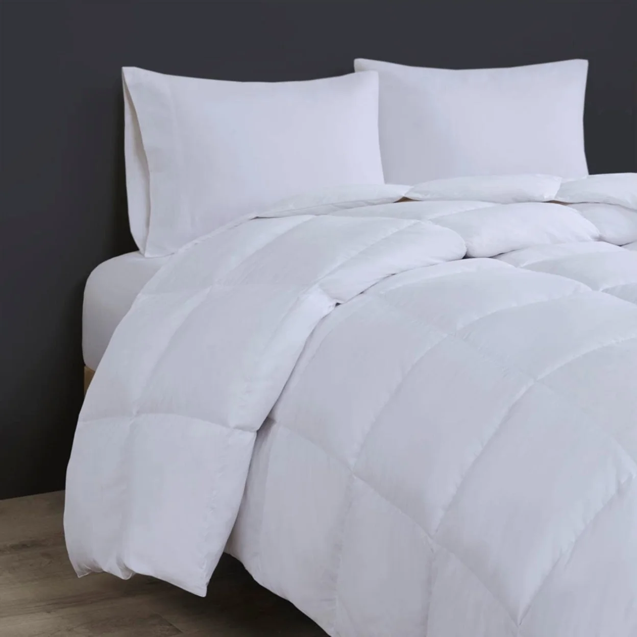 True North by Sleep Philosophy Polyester Down Comforter with White TN10-0490