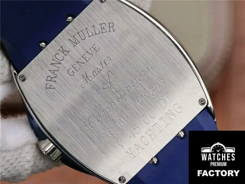 Franck Muller Vanguard V45.SC.DT.AC.BL Blue Dial