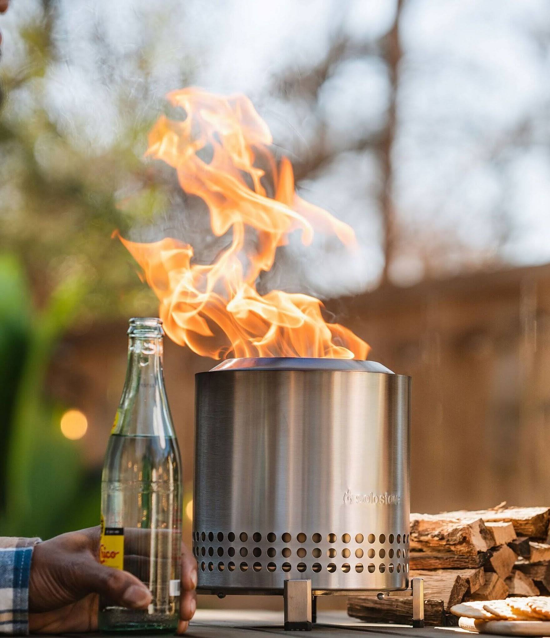 Solo Stove Mesa XL Tabletop Fire Pit - Stainless Steel