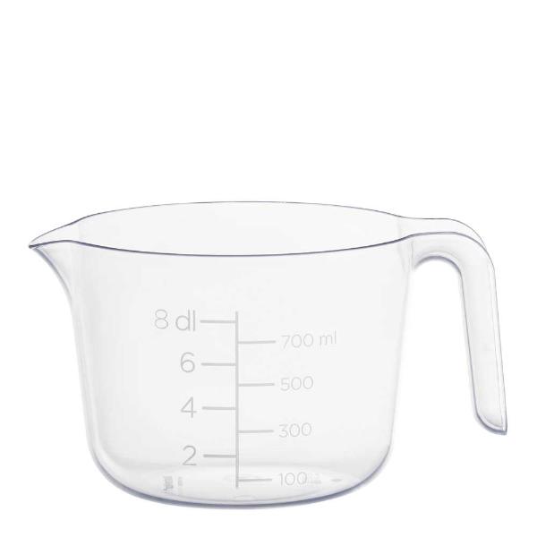 Målebeger 0,8L klar