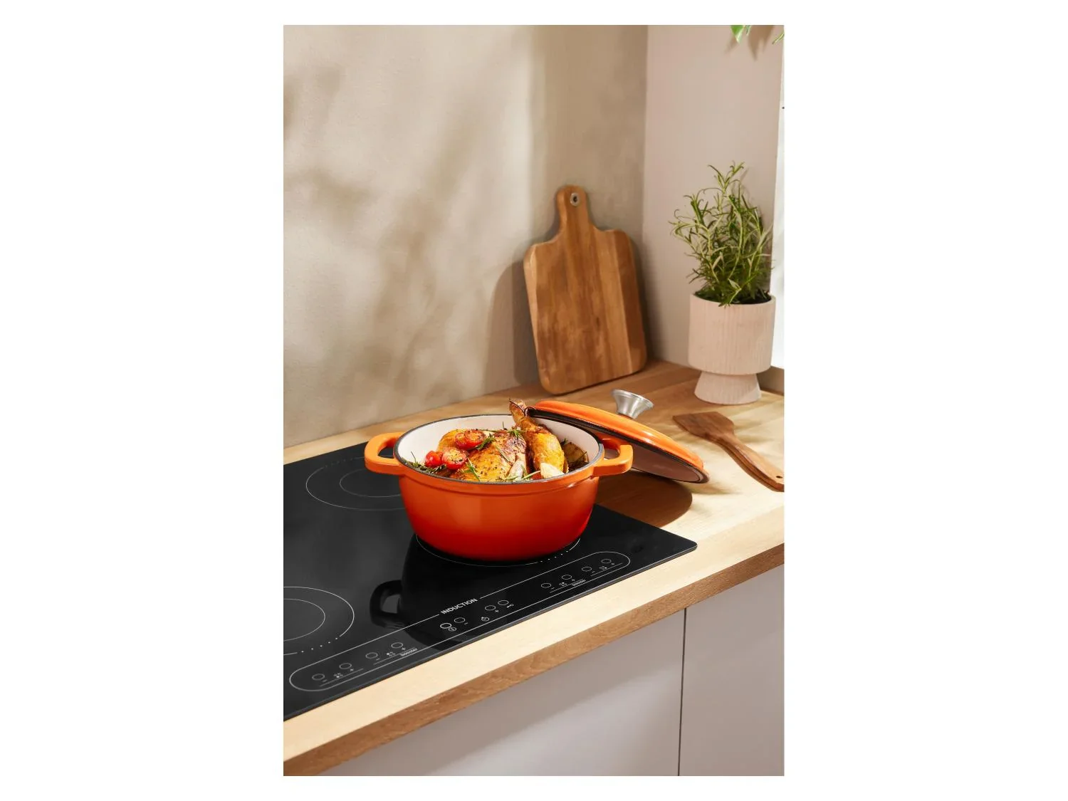 SILVERCREST Faitout en fonte Premium, 22 cm