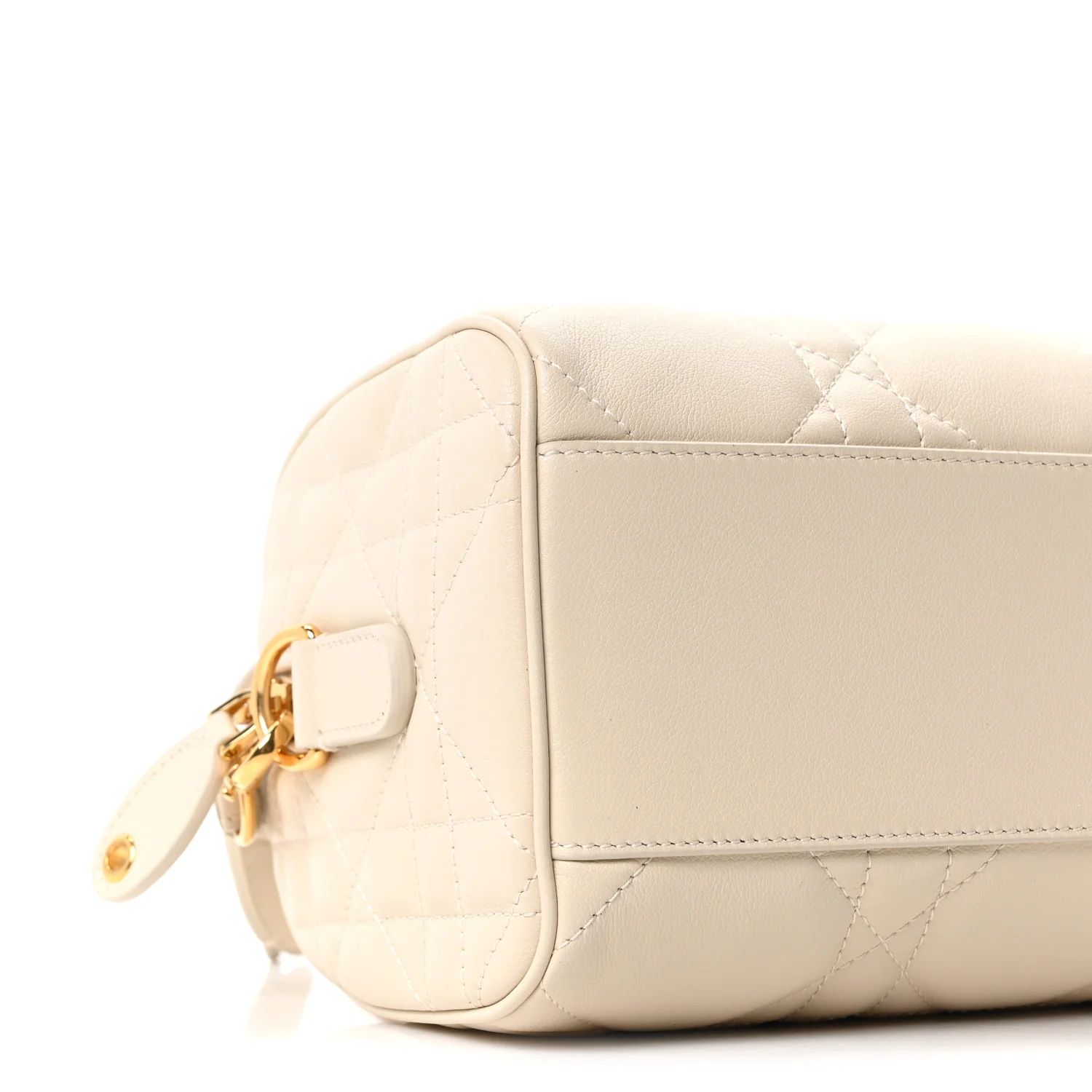 Calfskin Macrocannage Groove 20 Bag Dusty Ivory