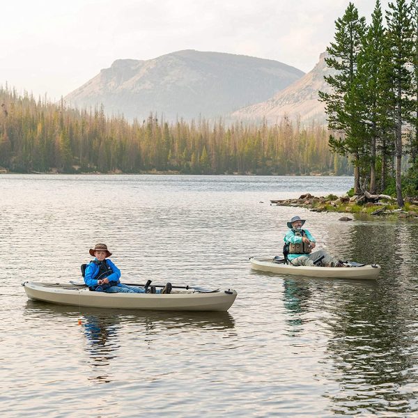 Pack de 2 kayaks de pêche Lifetime 90806 Tamarack Angler 100 C (pagaies incluses)