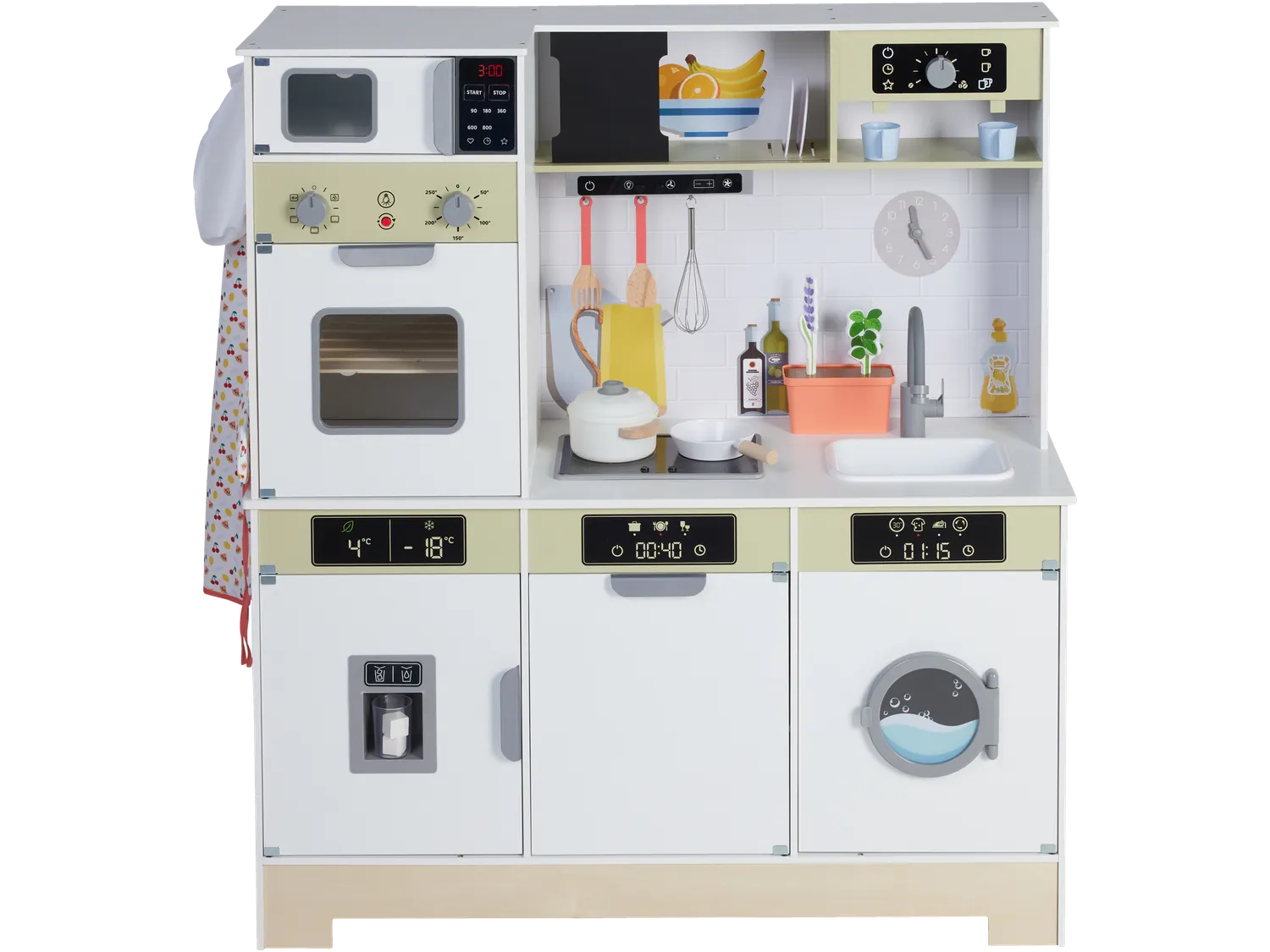 LUPILU Cuisine en bois Deluxe enfant