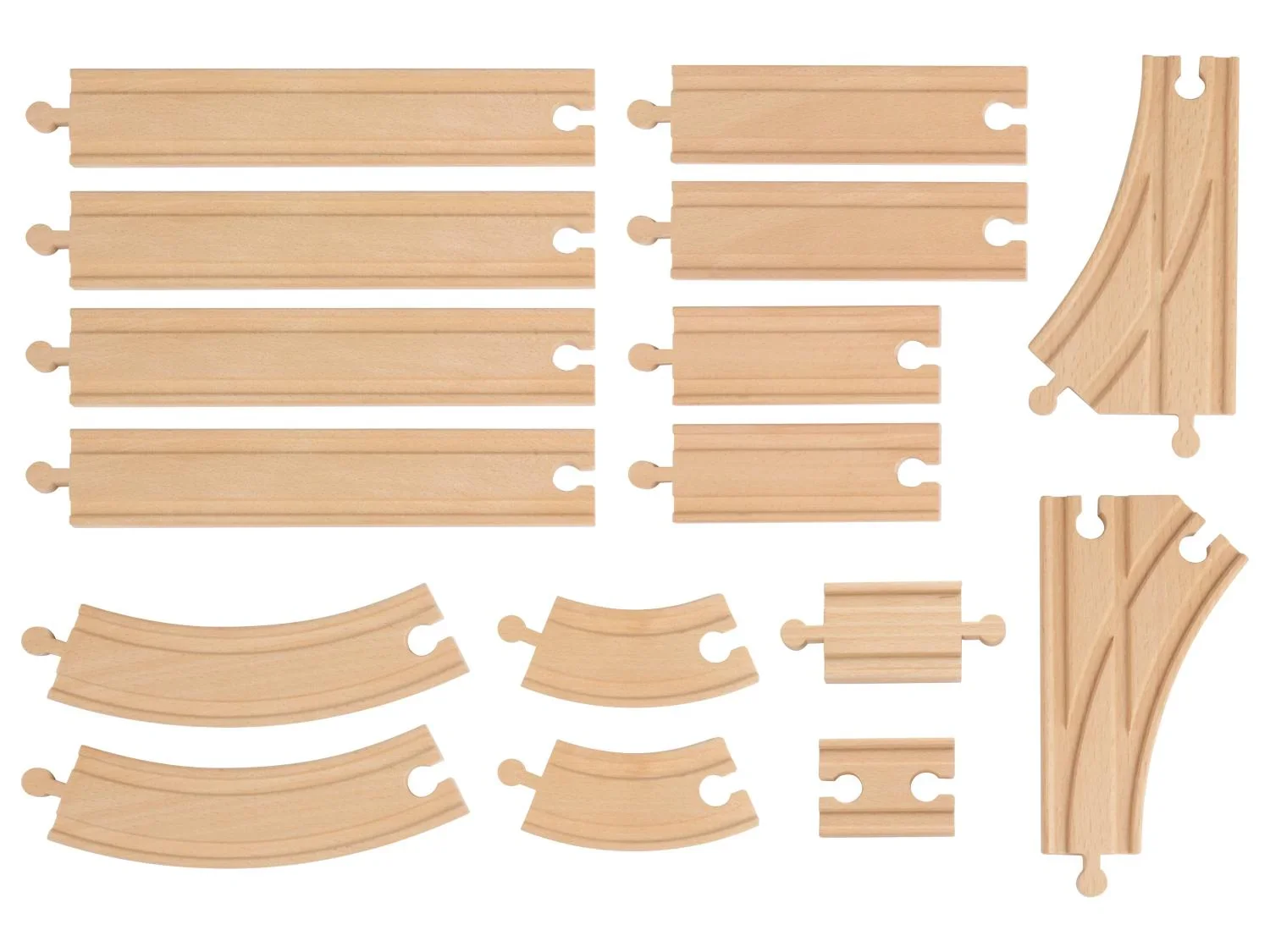 lupilu Set de rails ou Set d'aiguillages