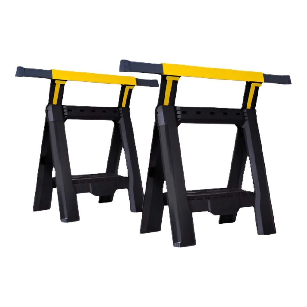 Stanley Adjustable 2 Way Sawhorse 1000 lb. Black