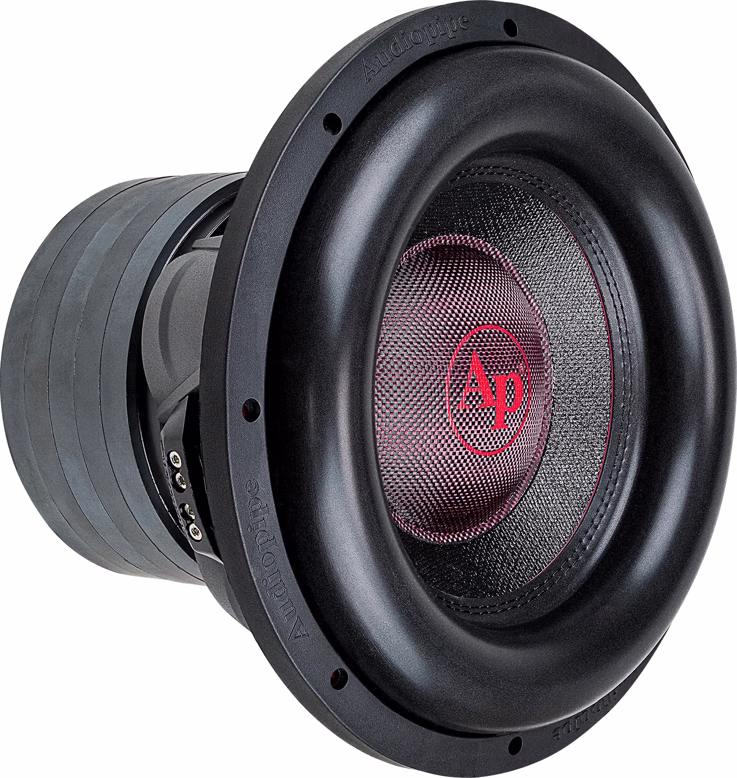 Audiopipe 1200W RMS Dual Car Subwoofer, Black, 12