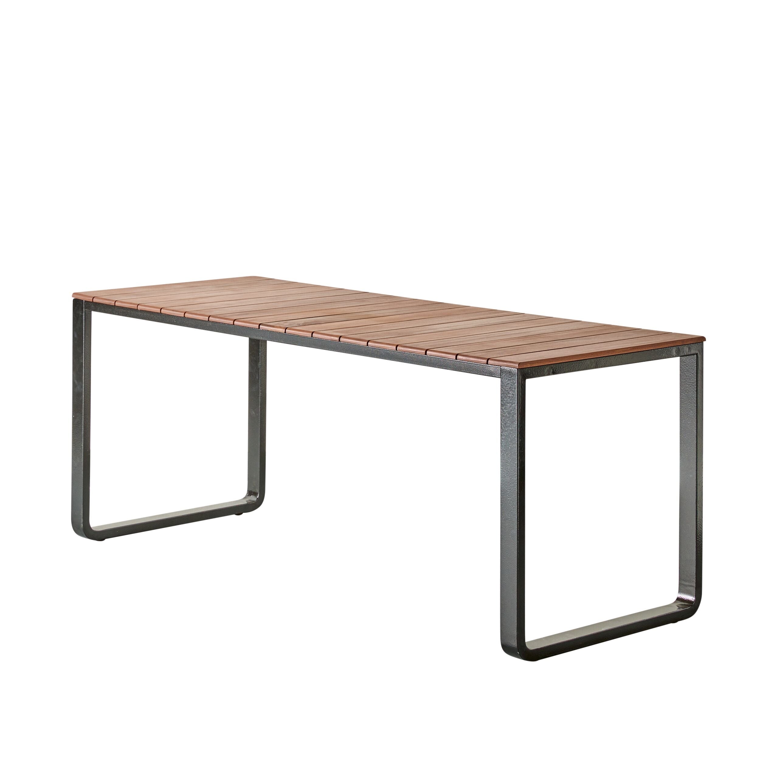 Malia Outdoor Dining Table 180cm with 2x Malia Outdoor Dining Benches