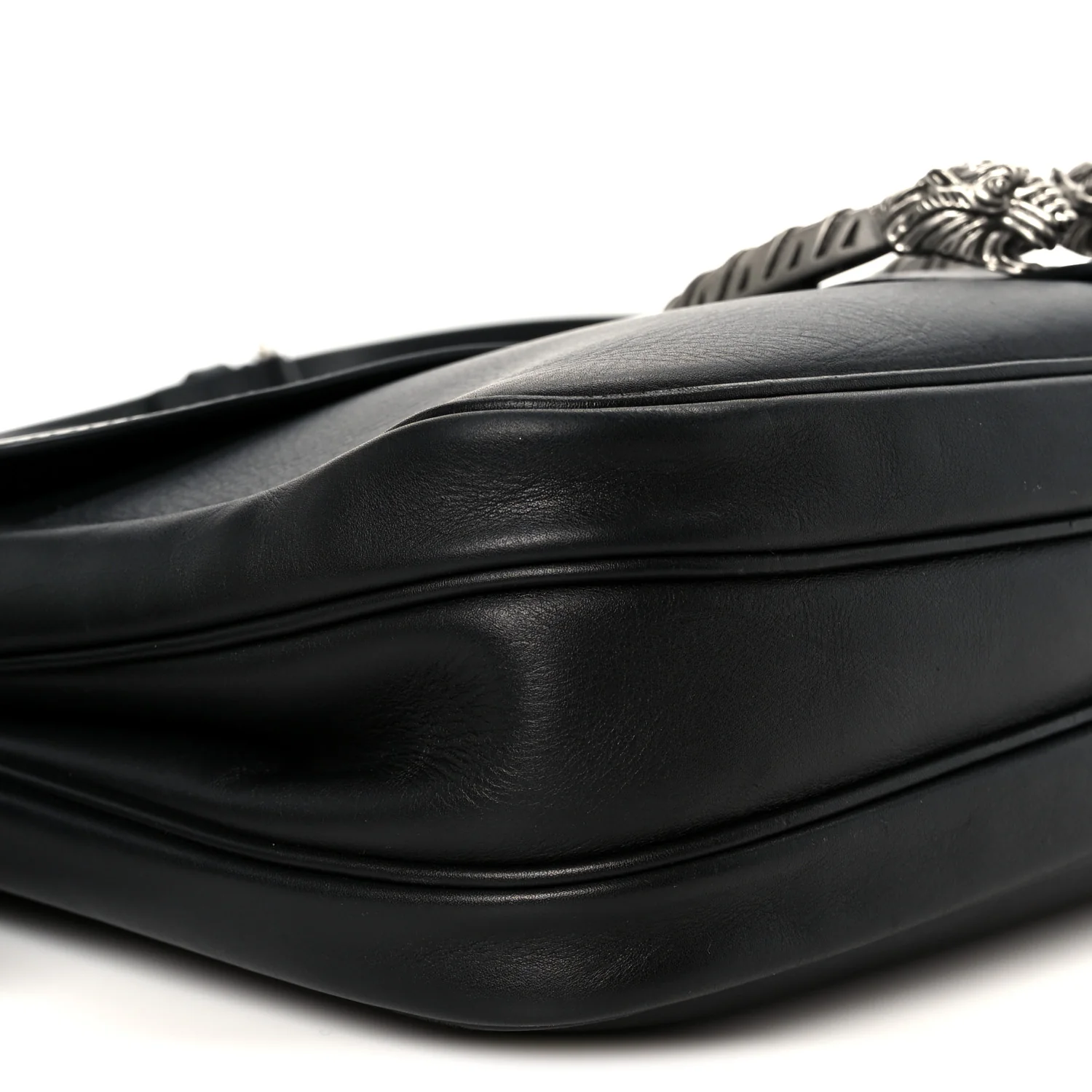 Calfskin Dionysus Messenger Bag Black