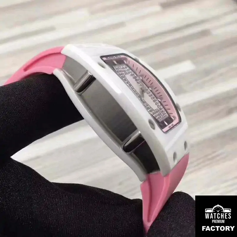 Richard Mille RM07 Ladies Pink Dial with Diamonds