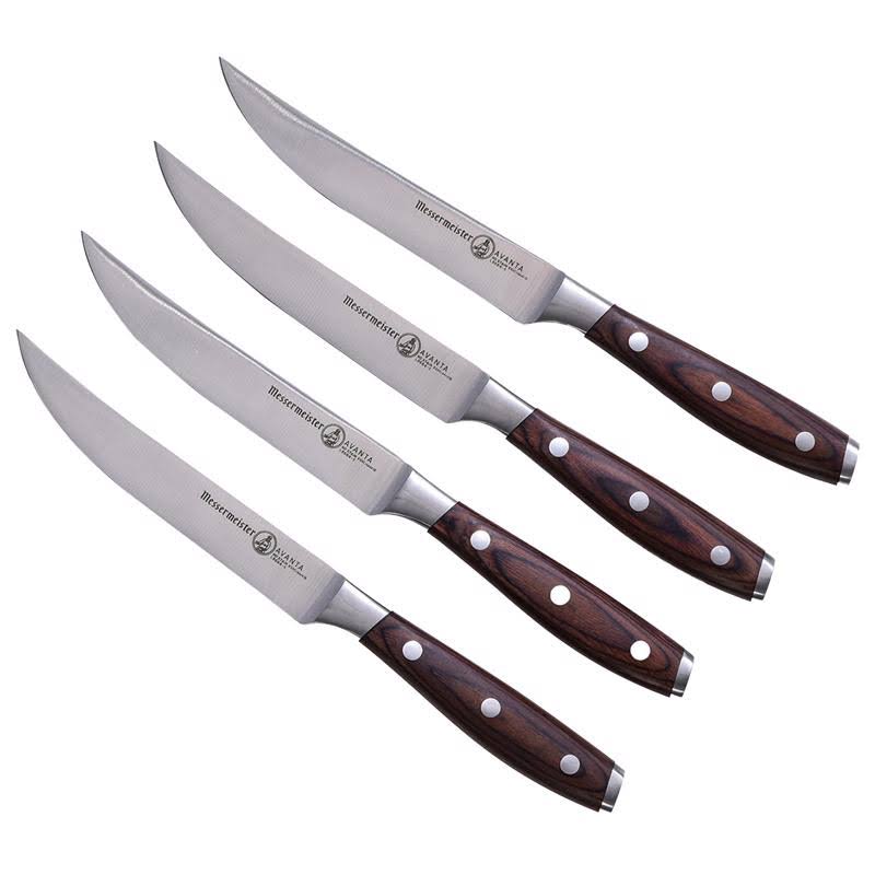 Messermeister Avanta Fine Edge Steak Knife Set | 4 Piece