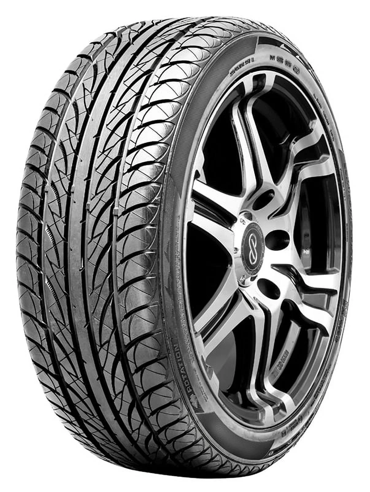 Set of 4 Blackhawk Street - H HU01 225/55R17 101W XL Tires