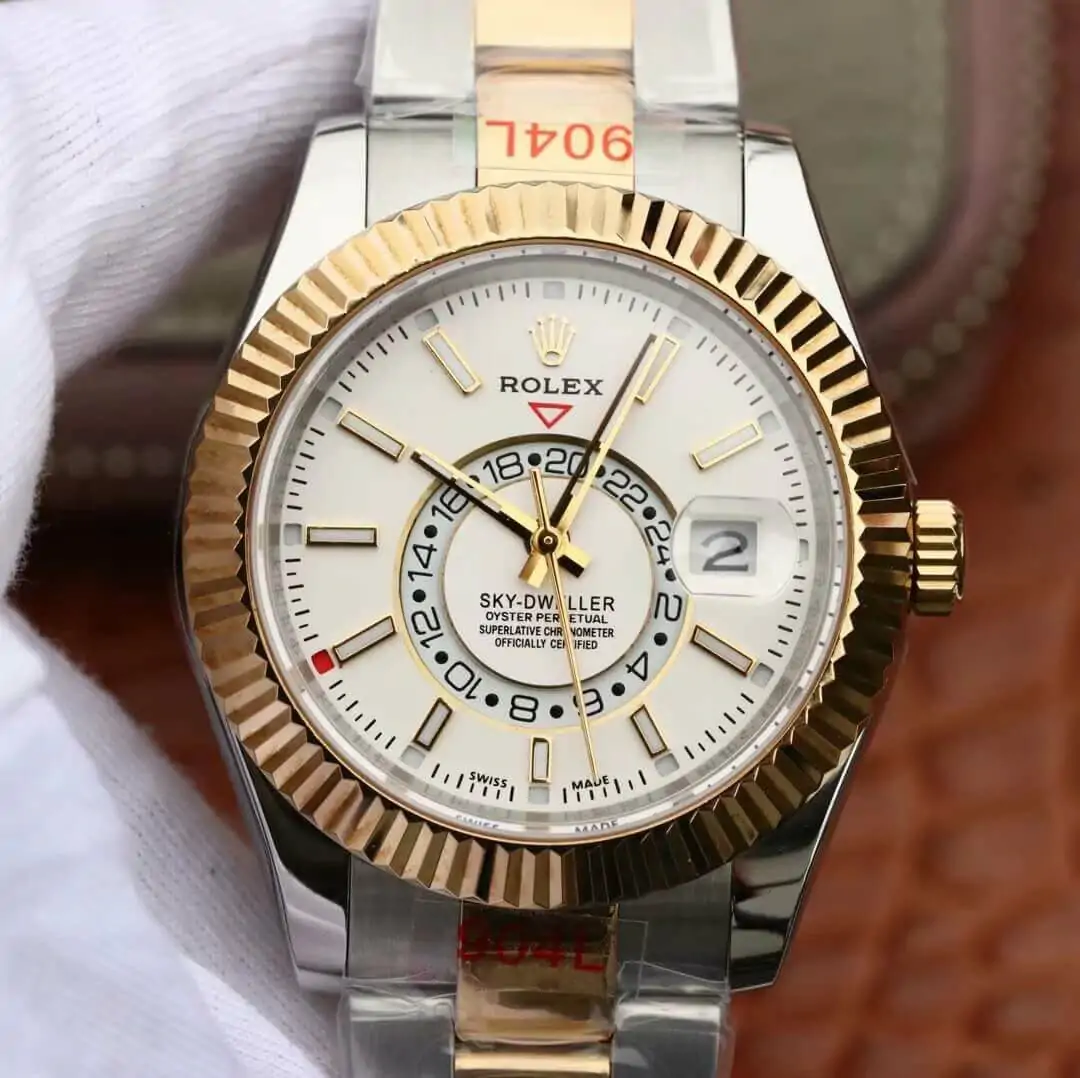 Rolex Sky Dweller M326933-0009 Noob Factory White Dial