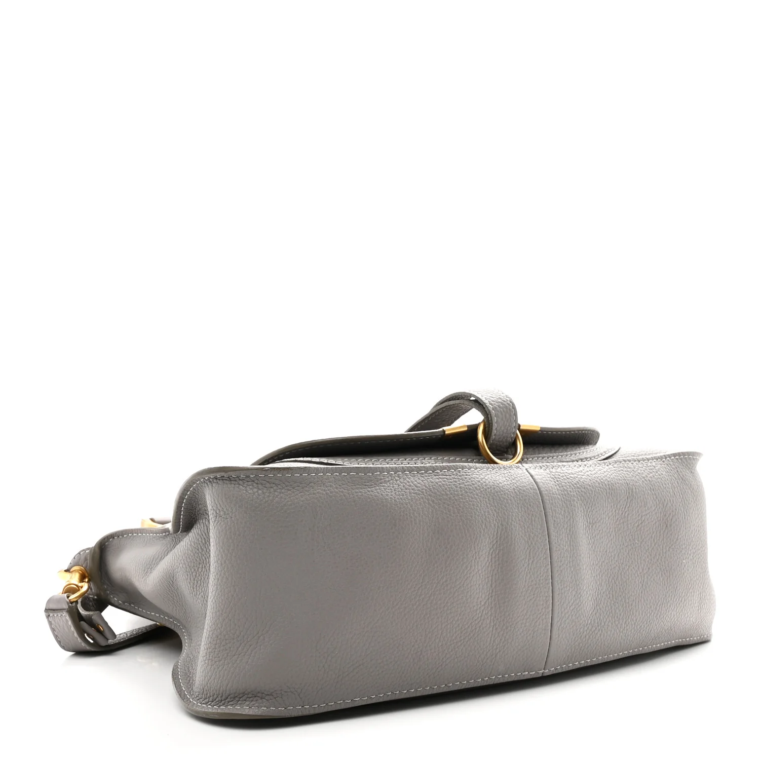 Calfskin Medium Marcie Satchel Cashmere Grey