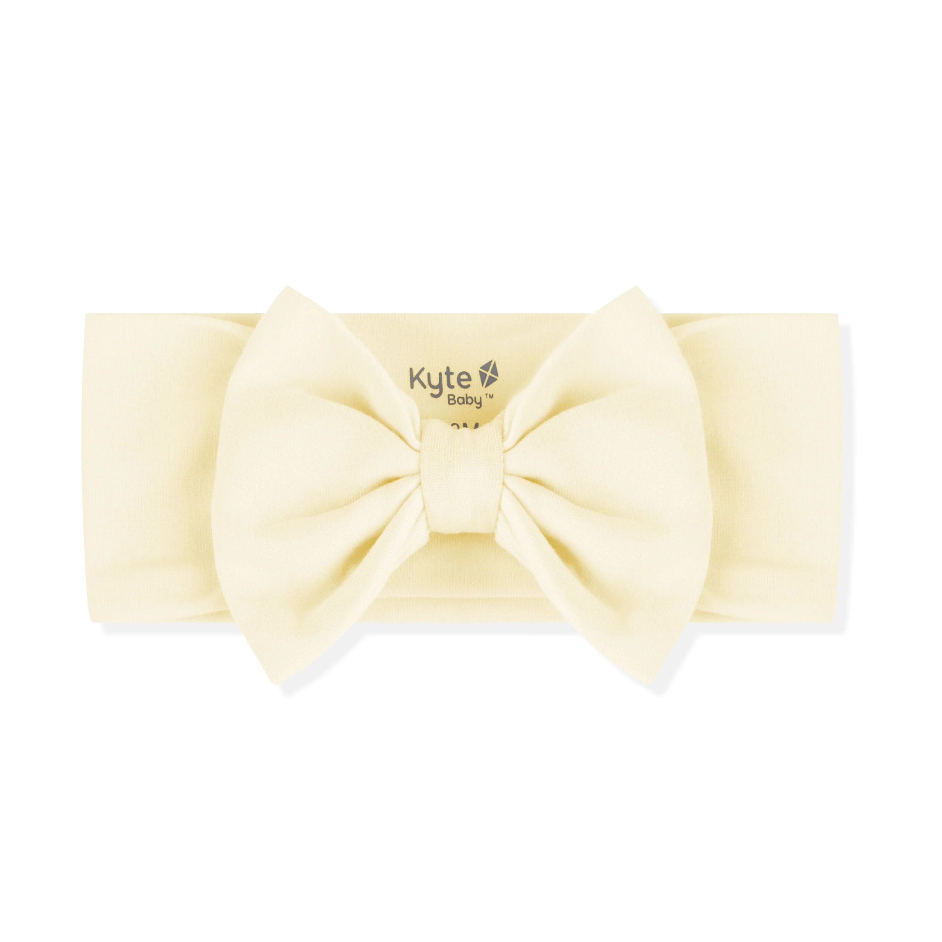 Bow Headband in Chamomile