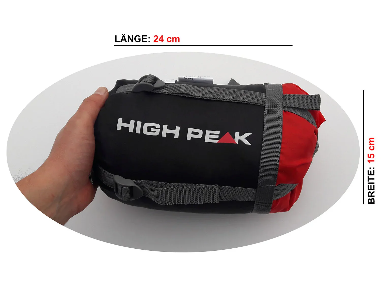 HIGH PEAK Sac de couchage Colibri 700, 1 personne