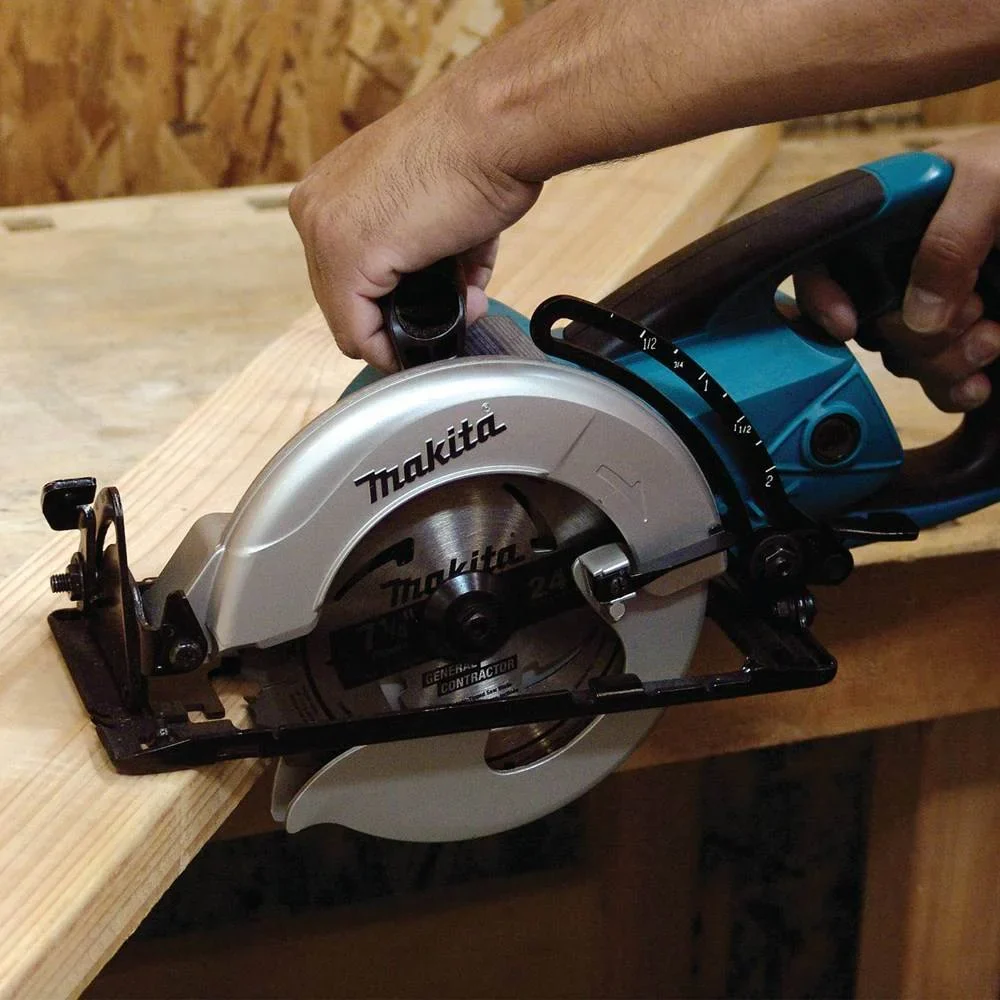 Makita Tools 5477NB Builders 15 Amp Electric 7-1/4 Hypoid Circular Saw w/Blade